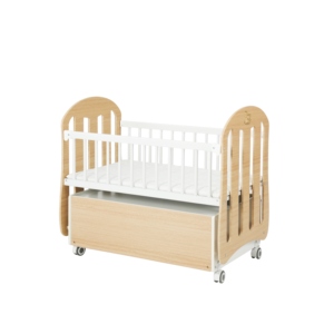 เตียงเด็กอเนกประ<span class=keywords><strong>ส</strong></span>งค์ 270 Cool Baby OEM/ODM ทำจากไม้ พร้อมล้อเลื่อนและมุ้งกันยุง - Product Image 4