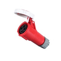 Prise femelle étanche IP67 industrielle 4 broches 380V 16A Connecteur étanche industriel 3P+PE