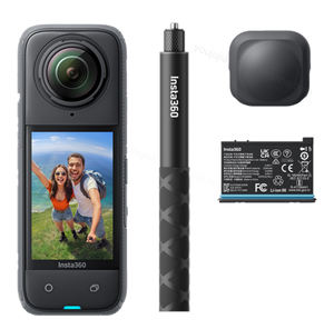 Cámara Deportiva Profesional <span class=keywords><strong>Insta</strong></span> <span class=keywords><strong>360</strong></span> X4, Cámara 8k para Buceo, Motociclismo, Grabación, Edición con IA, Estabilización, Mini Cámara de Acción Deportiva - Product Image 1