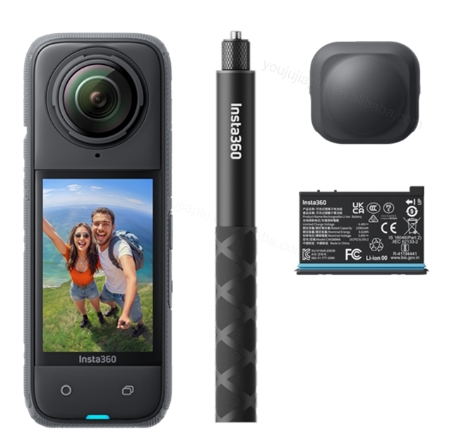 Insta 360 X4 Sports Professional Camera Diving Motorcycle Riding Recording 8k Camera AI Editing Stabilization Mini Sport Action