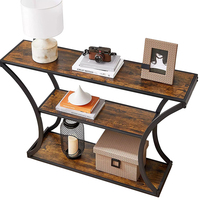 Rongduoyou — table de canapé en bois, meuble d'entrée de style vintage, baroque, vintage