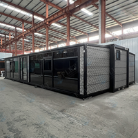 Maison conteneur extensible imperméable à construction rapide FLKT, garantie 2 ans, bureau modulaire préfabriqué, maison directement de l'usine chinoise