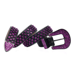 <span class=keywords><strong>Ceinture</strong></span> tendance Bling Bling avec diamants pour hommes et femmes, grande <span class=keywords><strong>boucle</strong></span>, <span class=keywords><strong>ceinture</strong></span> en cristal coloré avec strass pour garçons et filles - Product Image 6