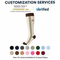 Chaussettes d'équitation haute performance OEM personnalisées de haute qualité, absorbant la transpiration, pour l'équitation