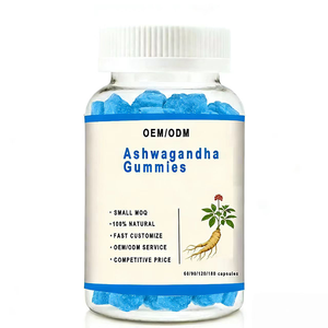 Lytam OEM Doğal Vegan Aşvaganda Kök Ekstresi <span class=keywords><strong>Vitamin</strong></span> <span class=keywords><strong>D2</strong></span> Jelibon Takviyesi Stres Giderici ve Rahatlatıcı - Product Image 1