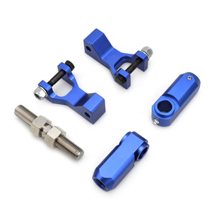 Kit de descenso delantero y trasero Raptor de aluminio azul para Yamaha 350 660 700 Honda Trx400 - Product Image 1