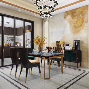 Moda <span class=keywords><strong>de</strong></span> lujo retroiluminado Patagoina Onyx piedra translúcida <span class=keywords><strong>Pandora</strong></span> cristal blanco Onyx mármol pared suelo mármol Losa - Product Image 6