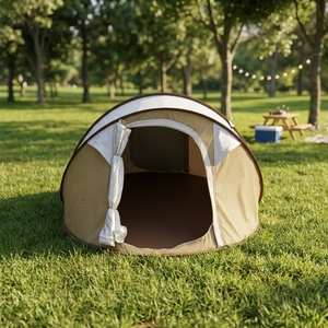 <span class=keywords><strong>Tente</strong></span> de camping automatique portable pour <span class=keywords><strong>3</strong></span>-4 personnes, imperméable, protection UV, pliable, <span class=keywords><strong>tente</strong></span> de plage pop-up en toile pour l'été en plein air - Product Image 3