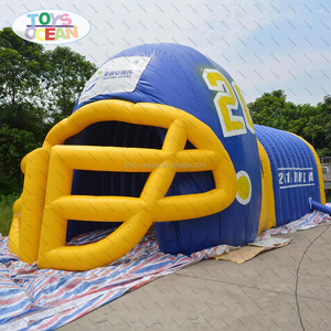 Ingresso gonfiabile delle tende del Tunnel del casco di calcio della testa del leone per l'evento di Sport - Product Image 3