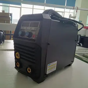 LCD IGBT Inverter a Pulse Mig Máquina de soldadura a Inverter Soldadores MIG 200DP para acero al carbono y Alumicarbon Steelunction 200 A
