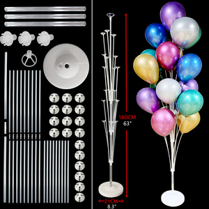 Column Plastic Birthday Party Decorations Adult Promotional Toy Set <strong>White</strong> <strong>Balloons</strong> Stand <strong>Balloon</strong> Pole Holder <strong>Balloon</strong> Stick - Product Image 4