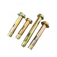 Slotted Sleeve Structure Expansion Bolt Sleeve Anchor 10mm Diameter Electro Galvanized 8.8 Grade for Concrete Wall Column Floor