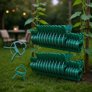 Clips de Soporte para Plantas de Jardín DB, 40 Piezas, PP Duradero, Soporte para Enredaderas, para Tomates, Pepinos, Uso en Jardín Exterior - Product Image 2