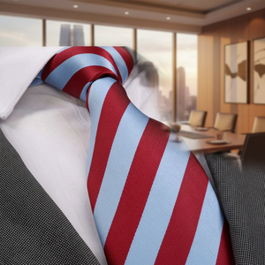 Corbata de color azul clarete Trabzon - Product Image 3