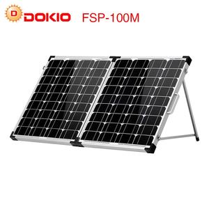 Dokio 100W (2Pcs x 50W) מתקפל שמש פנל סין pannello solare usb בקר סוללה סולארית/מודול/מערכת מטען - Product Image 2