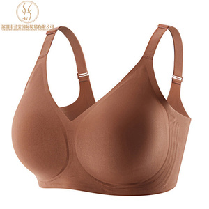 <span class=keywords><strong>Reggiseno</strong></span> da donna senza cuciture, senza <span class=keywords><strong>ferretto</strong></span>, per uso quotidiano, sottile, in maglia traspirante, copertura completa, intimo da notte - Product Image 6