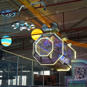 Indoor speeltuingaar van roestvrij staal, kinderspeelruimte, ruimtevaartuig, avonturenstructuur, geschikt voor 2+ kinderen, voor vrolijke kinderen - Product Image 2