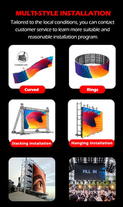 New Innovation High Refresh Rate Event Led Video <b>Wall</b> Rental P1.53 P1.95 P2.6 P2.9 Stage <b>Display</b> Board Tr P3.91 Stage Led - Product Image 2