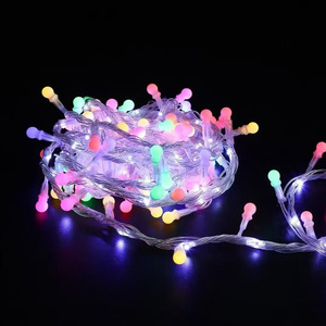 ไฟ LED สายทองแดง 5 เมตร หลากสี ไฟตกแต่งคริสต์มาสกลางแจ้ง กันน้ำ 220V - Product Image 3