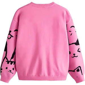 <span class=keywords><strong>Maglione</strong></span> da Donna Personalizzato con Logo, Manica Lunga, Collo Tondo, Abbigliamento Femminile Lavorato a Maglia - Product Image 2
