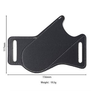 Funda <span class=keywords><strong>de</strong></span> Cuchillo <span class=keywords><strong>de</strong></span> Cuero PU Resistente - Funda Ligera para Cinturón para <span class=keywords><strong>Supervivencia</strong></span> y Uso Diario, Funda para Cinturón Resistente al Agua para Camping - Product Image 6