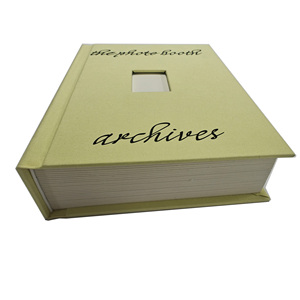 Nuovo Stile Popolare: <span class=keywords><strong>Album</strong></span> Fotografico per Matrimonio in Lino Giallo di Alta Qualità, Copertina Rigida 2x6'', Contiene <span class=keywords><strong>200</strong></span> Strisce Fotografiche - Product Image 2