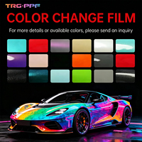 Film de protection de carrosserie auto-cicatrisant vert foncé, anti-rayures, anti-décoloration, brillant, en TPU, conforme ROHS, livraison rapide