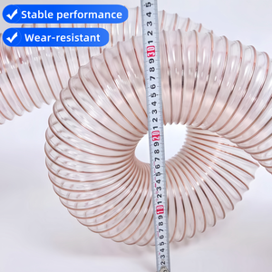 <span class=keywords><strong>Manguera</strong></span> de Aspiración de Poliuretano de Alta Presión, Duradera, con Espiral de Acero, Flexible, Anticorrosiva y Resistente al Calor - Product Image 6
