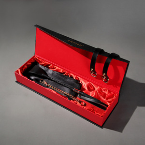 Jouets sexuels, accessoires SM, coffret cadeau haut de gamme 3 pièces, fouet d'entraînement et de punition, menottes, <span class=keywords><strong>masque</strong></span> pour les yeux coquin - Product Image 4