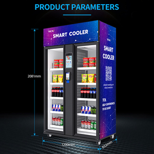 Tcn Tự Động Tự Phục Vụ Trái Cây Tươi Thông Minh Mát Máy Bán Hàng Tự Động Thông Minh Tủ Lạnh Ai Máy Bán Hàng Tự Động Với Đầu Đọc Thẻ - Product Image 3
