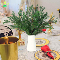 Préservé Vraies Feuilles De Pin Branches Plantes De Verdure Naturelle Brindilles De Pin Tiges Aiguille Evergreen Pick pour Guirlande Guirlande Décor De Noël