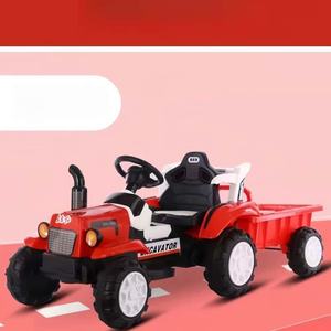 Il trattore elettrico a quattro ruote elettrico per <span class=keywords><strong>bambini</strong></span> con ricarica a benna con musica può far sedere le persone giocattoli passeggino di grandi dimensioni - Product Image 5
