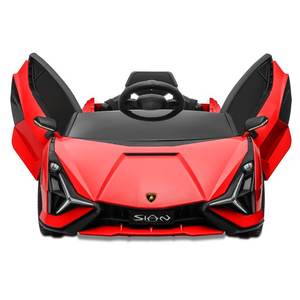 Auto Eléctrico para Niños, 12v con Licencia, Puerta de Tijera, <span class=keywords><strong>3</strong></span> Velocidades, Música y Movimiento, Juguete Montable a Batería para Niños - Product Image 2