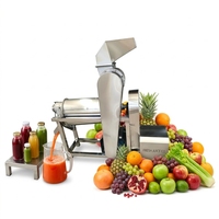 Machine à jus industrielle et commerciale électrique automatique pour le broyage et l'extraction de jus d'orange, de citron et de fruits