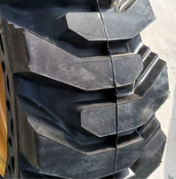 Voll bagger reifen für Lader Reifen 12-16.5 Kompakt lader Vollreifen mit 9,75x16,5 Stahlfelgen