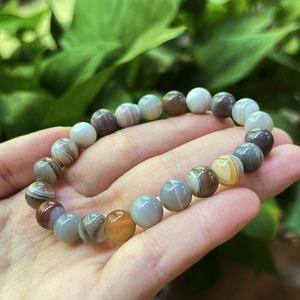 Bracelet en pierre naturelle avec perles de verre colorées, expert en paix intérieure, fabricant vérifié, faible MOQ - Product Image 4