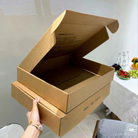 Cajas de Cartón Kraft Biodegradables Personalizadas con Materiales Reciclados, Impresión de Logotipo, Embalaje Ecológico Reutilizable con Forro de Esponja