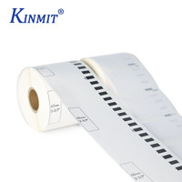 Échantillon gratuit Dymo 30256 2-5/16 "X 4" Rouleaux d'étiquettes thermiques directes compatibles 100 300 500pcs par rouleau