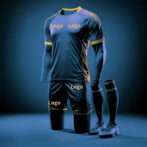 Uniformes de Fútbol para Adultos al por Mayor YINCH, Camisetas de 220 g/m² de Secado Rápido, Traje de Fútbol Transpirable, Conjuntos de Camisetas de Fútbol Cortas para Hombre - Product Image 6