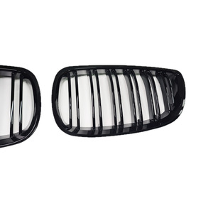 Calandre avant de remplacement en ABS noir brillant à double barre pour BMW E92, modèles 2006-2009 - Product Image 5