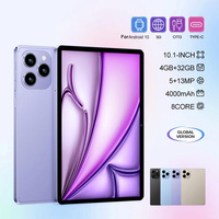 Nouvelle tablette numérique Pad8 Pro 10,1 pouces avec écran Incell, processeur 8 cœurs, Android 10, tablette PC 4G avec appels, double SIM, autonomie de 9 heures