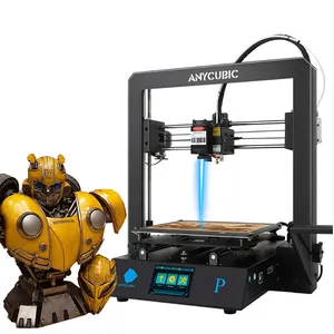 Anycubic Mega Pro Printer 3D Profesional, Printer 3d 3 Dalam 1 Profesional, Kualitas Terbaik, Printer FDM Laser 3 Dalam 1