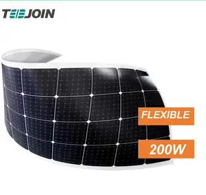 최고의 판매 350 와트 캠핑 장착 90 와트 후드 유연한 태양 전지 패널 12 볼트 유연한 태양 광 패널