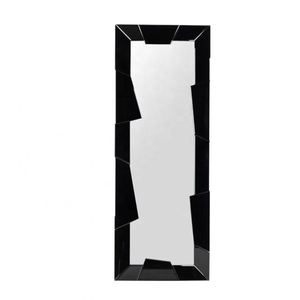 Specchio di Lusso per <span class=keywords><strong>Soggiorno</strong></span>, Specchio da Parete in Acciaio Inossidabile, Decorazione Artistica con Cornice Nera, Design Creativo, Specchio da Terra - Product Image 5