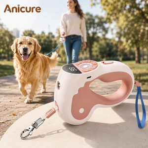 Guinzaglio Elettrico Retrattile per Cani con Telecomando, Dispositivo di Addestramento Intelligente per Passeggiate all'Aperto, Antiabbaio e Allenamento Quotidiano - Product Image 1