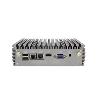 PC industriel embarqué sans ventilateur OEM ODM Intel Core I3 I5 I7 I9 avec 2 ports LAN, 6 ports RS232 RS485 et GPIO pour l'automatisation industrielle et les passerelles IoT