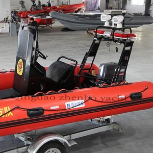 เรือยางอลูมิเนียม AL650 คุณภาพสูง ได้รับการรับรองมาตรฐาน CE หนา 1.2 มม. แข็งแรง ทนทาน เหมาะสำหรับใช้กับเรือยอชท์สปอร์ต รองรับผู้โดยสารได้ 5 คน - Product Image 6