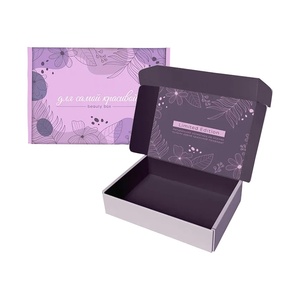 Calidad confiable Efecto de marca personalizado en relieve Pequeño regalo Embalaje externo simple Cajas de envío Corrugado de alta calidad - Product Image 2