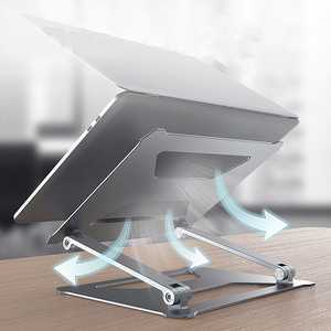 Soporte <span class=keywords><strong>Plegable</strong></span> Ergonómico de Alta Calidad para Portátil GAZ-MP07, de Aluminio de Doble Capa, con Altura y Ángulo Ajustables - Product Image 4