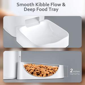 Comedouro Automático para Animais de Estimação com Wi-Fi e APP Smart Life, 3L, <span class=keywords><strong>Design</strong></span> Anti-Entupimento e Gravação de Voz de 10S - Product Image 6